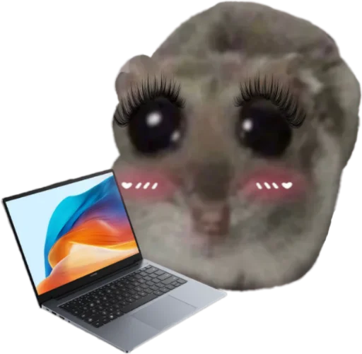 Sticker Mavkahamster - 1