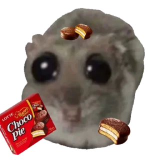 Стикер Mavka Hamster - 3