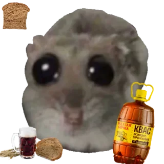 Стикер Mavka Hamster - 6