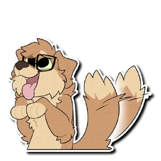 Стикер Max Fluffy - 3