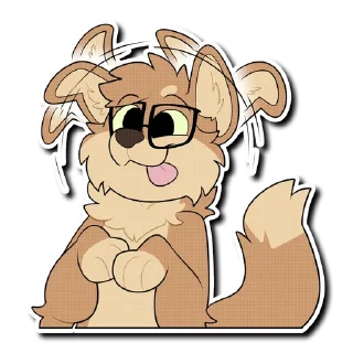 Стикер Max Fluffy - 2