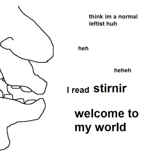 Стикер Maxstirner - 1