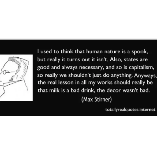 Sticker Maxstirner - 1