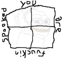 Sticker Nothing spooky, kid @irshu - 1