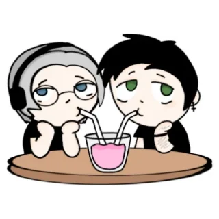 Sticker Мазейки и Мафаши🙀 (автор:𝗔𝗳𝗶𝘀𝗵𝗶𝗫𝗫) - 4