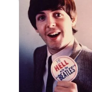 Sticker Пол Макаки - 11