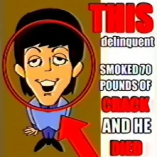 Sticker Пол Макаки - 1