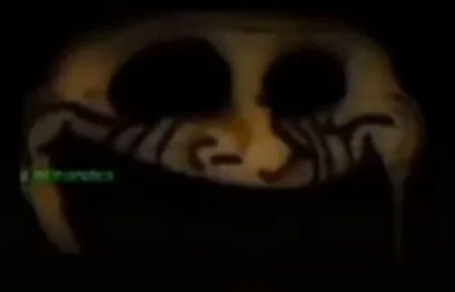 чёрный череп