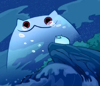 Стикер 🐱 Meawbin 2 [@TodorokiShouto] - 0