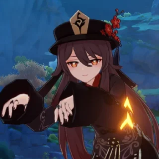 Sticker @Mechlx || Hu tao - 3