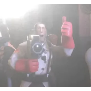 Sticker cccursed тимфортресс пак pt.1 by DЄBI ака говно в шляпе - 2