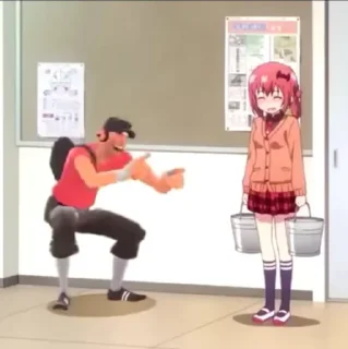 Sticker Новые тф2 мемы - 2