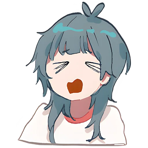 Sticker Медуза-тян @nyasticks - 11