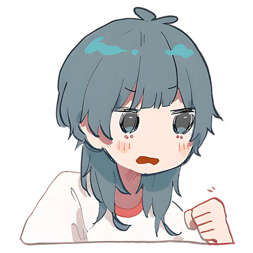 Sticker Медуза-тян @nyasticks - 8