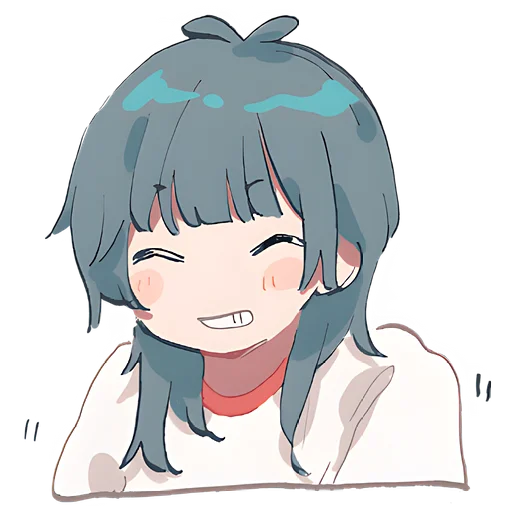 Sticker Медуза-тян @nyasticks - 7