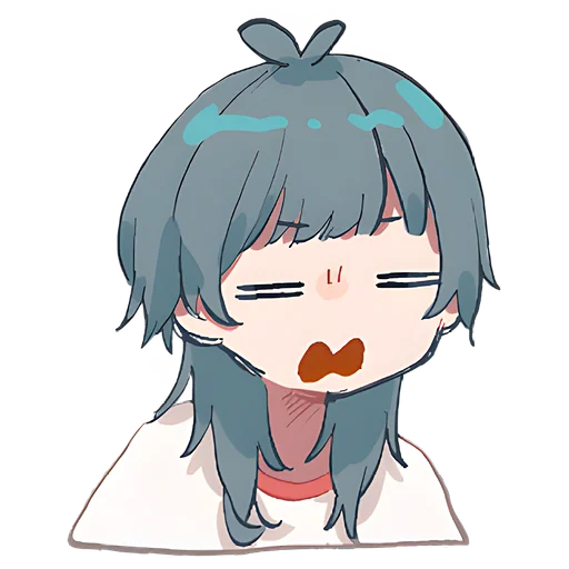 Sticker Медуза-тян @nyasticks - 5