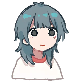 Sticker Медуза-тян 2 @Nyasticks - 11