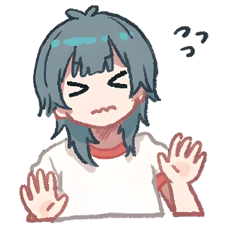 Sticker Медуза-тян 2 @Nyasticks - 10