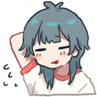 Sticker Медуза-тян 2 @Nyasticks - 7