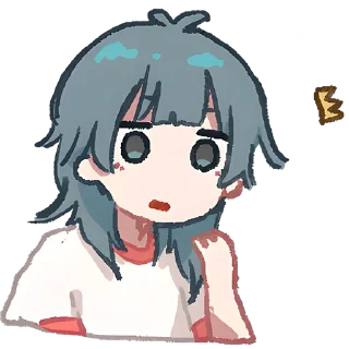 Sticker Медуза-тян 2 @Nyasticks - 5