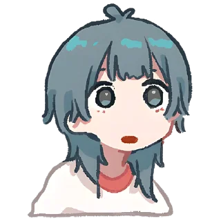 Sticker Медуза-тян 2 @Nyasticks - 4