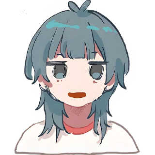 Стикер Медуза-тян @Nyasticks - 4