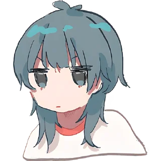 Стикер Медуза-тян @Nyasticks - 8