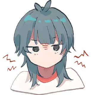 Стикер Медуза-тян @Nyasticks - 5