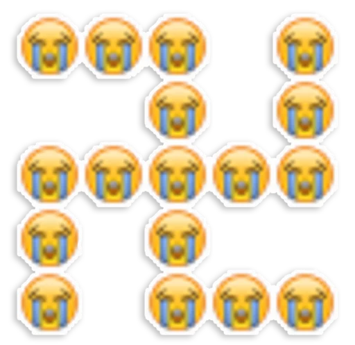 yellow symmetry pattern