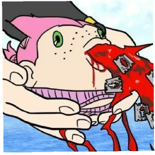 Sticker Мега биба - 1