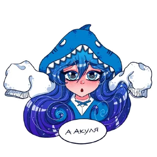 Стикер Megalashark - 5