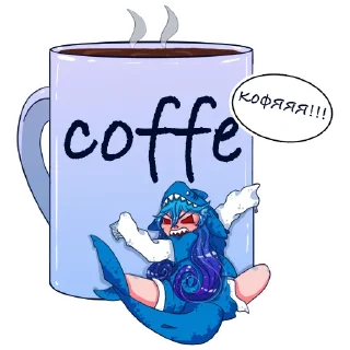 Стикер Megalashark - 4