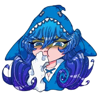 Стикер Megalashark - 3