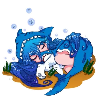 Стикер Megalashark - 1