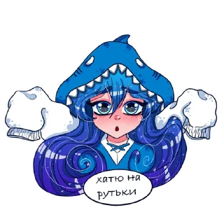 Стикер Megalashark - 6