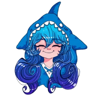 Стикер Megalashark - 11