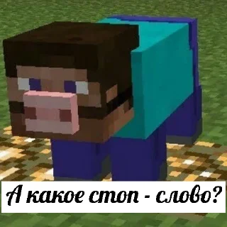 Sticker Meinкрафтинг - 10