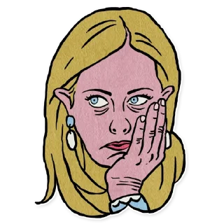 Стикер Meloni - 7