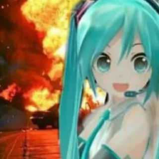 Sticker Hatcune Miku - 5