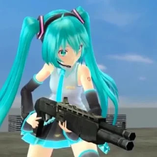 Sticker Hatcune Miku - 0