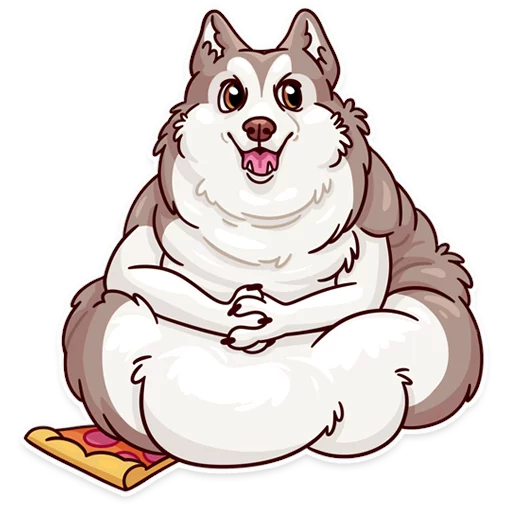 собака эскиз клипарт