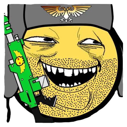 Стикер Memhammer 40000 - 7