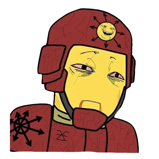 Стикер Memhammer 40000 - 0