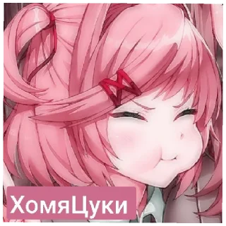 Sticker Мемная Нацукя🌺 - 4