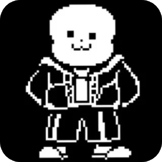 Sticker Мемный Санс (Пак от Ди Забивной) - 10