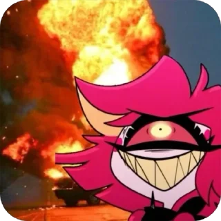 Sticker Мемный Отель Хазбин - 3