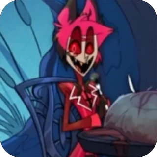 Sticker Мемный Отель Хазбин - 0