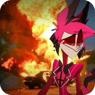 Sticker Мемный Отель Хазбин - 10