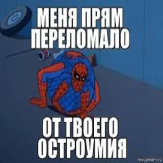 Sticker Мем паук - 3
