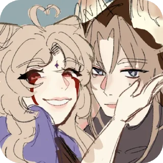 Sticker Мемуары грехов - 1